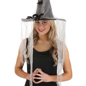 Women's Spider Witch Costume Hat