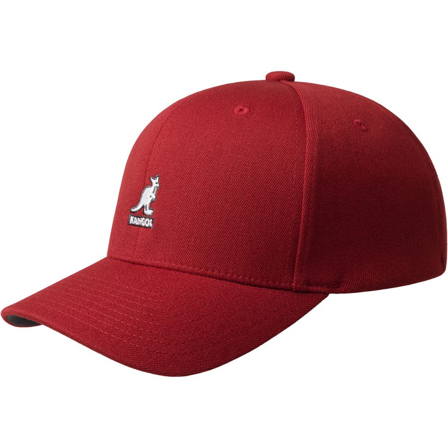 Wool Flexfit Baseball - Barn Red / XXL