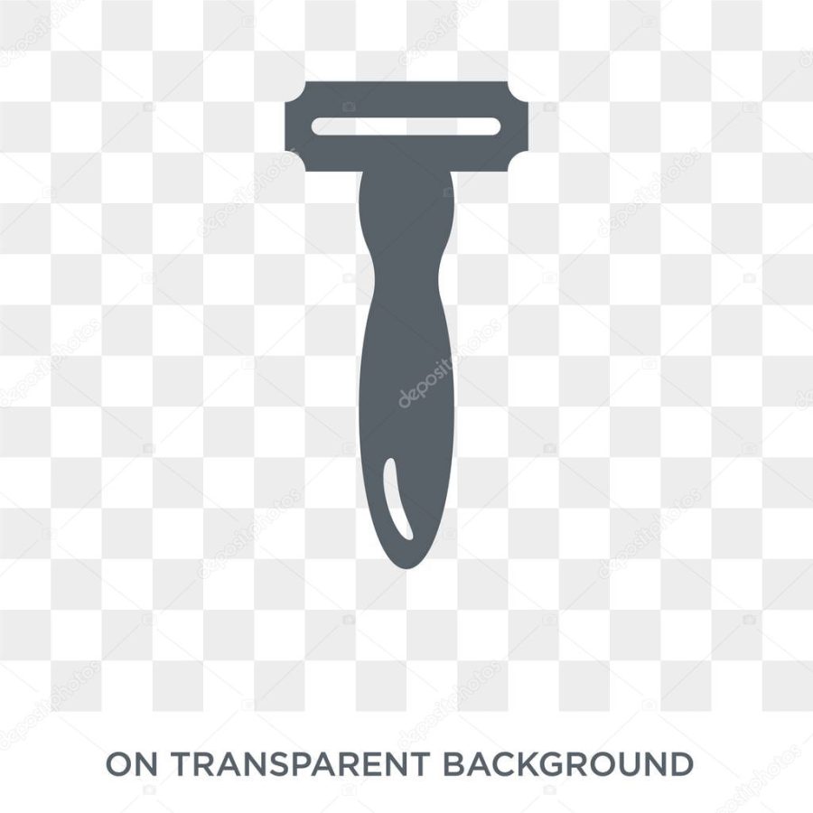 shaving razor icon. shaving razor design concept from Hygiene collection. Simple element vector illustration on transparent background.