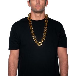 3cm Thick Gold Chain Accessory