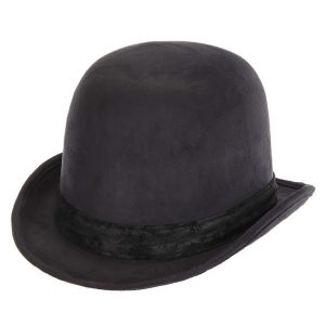 Adult Black Costume Derby Hat