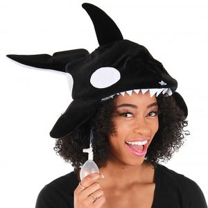 Adult Orca Sprazy Costume Hat