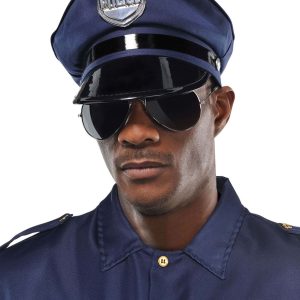 Adult Traditional Police Officer Costume Hat