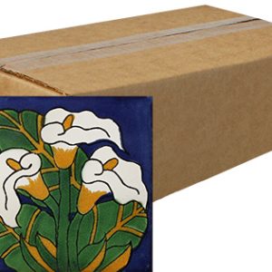 Calla Lilies Talavera Tile - Pack of 45