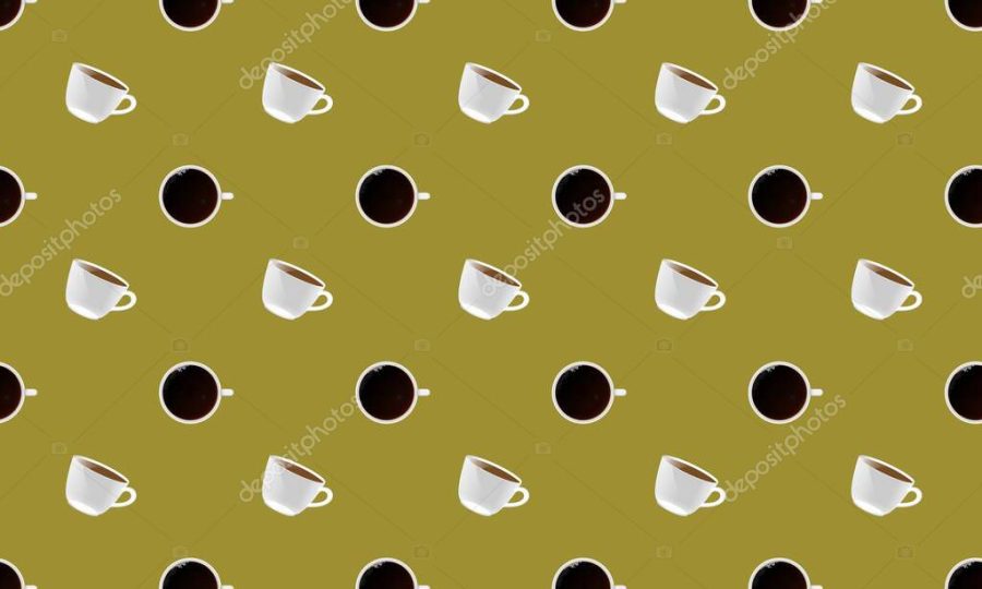 Colored background with different accessories