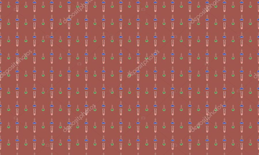Colored background with different accessories