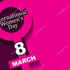Creative background design for women's day.