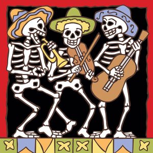 Day of the Dead Ceramic Tile