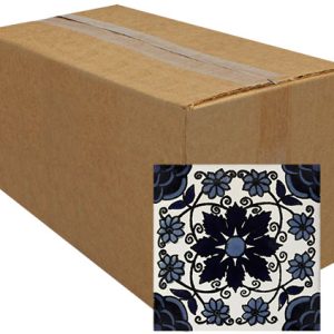 Enredadera Azul Talavera Tile - Pack of 25