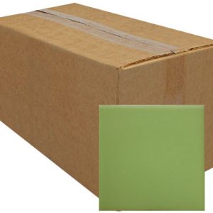Fern Green Hand-Painted Talavera Tiles (Pack of 25)