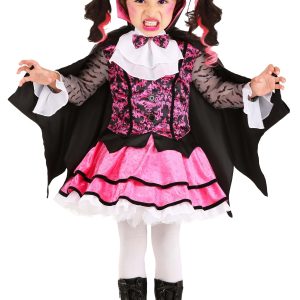 Girl's Pink Vampire Toddler Costume