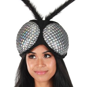 Holographic Fly Eyes Plush Headband