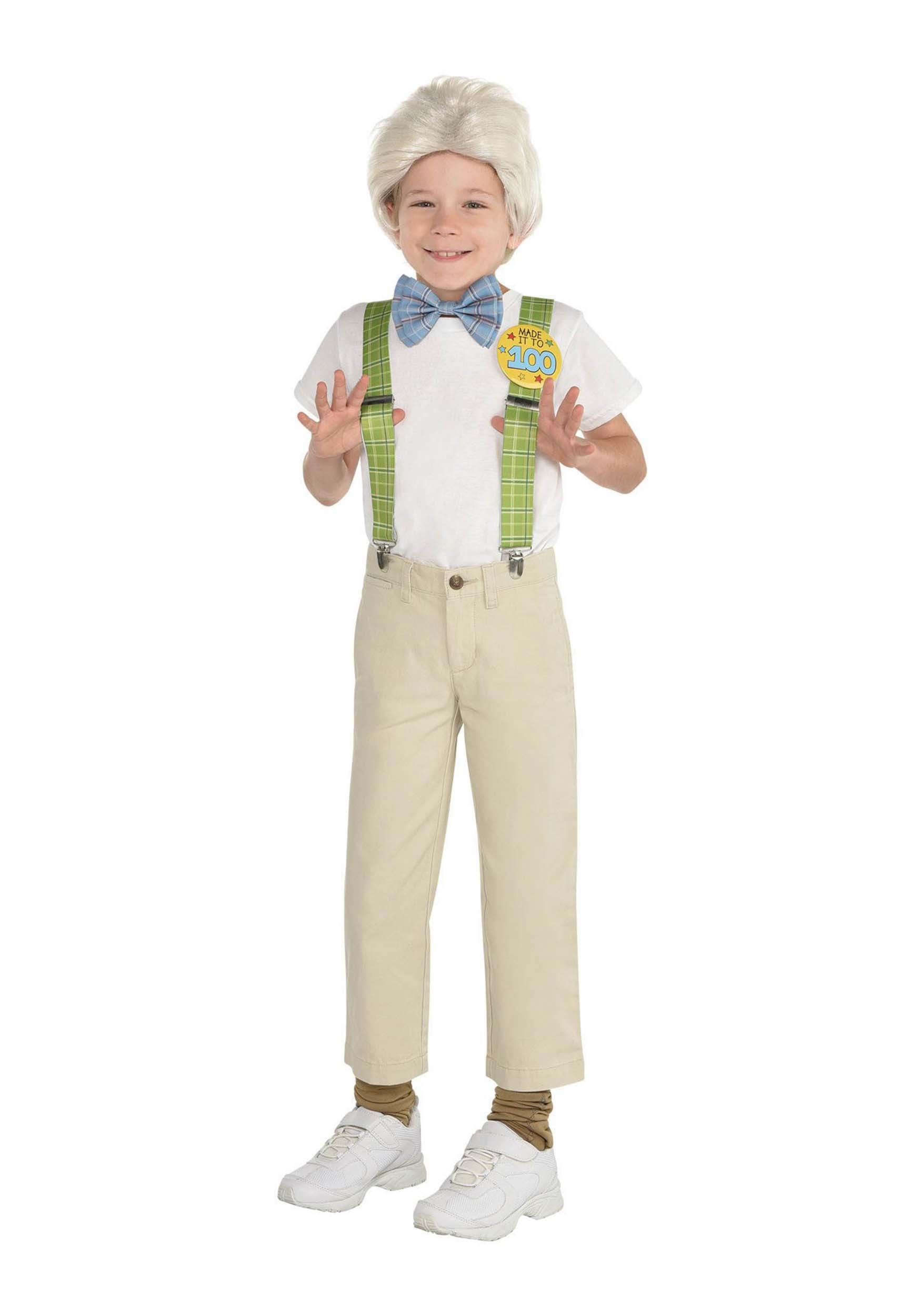 Kid's Grandpa Costume Accessory Kit