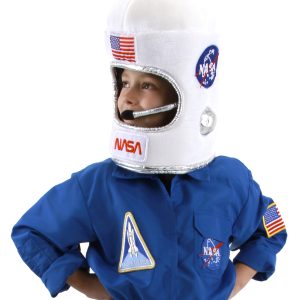 Kid's Plush Astronaut Costume Helmet