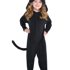 Kid's Zipsters Zipster Black Cat Costume