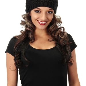 Knit Black Cat Beanie