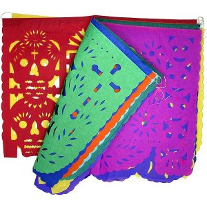 Large Horizontal Day of the Dead Party Streamer