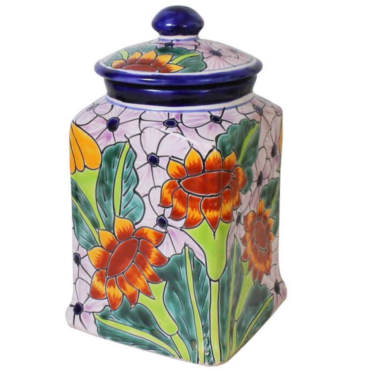 Large Talavera Kitchen Canister