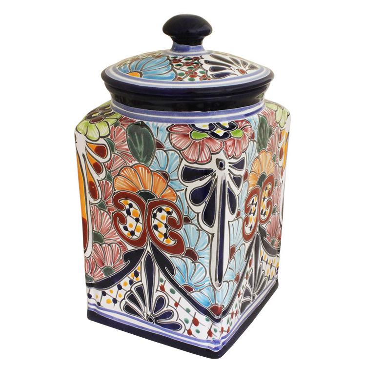 Large Talavera Kitchen Canister