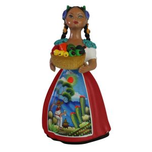 Lupita with Chile Basket