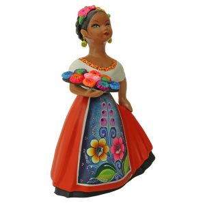 Lupita with Flowers