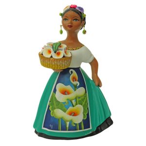 Lupita with Lily Basket