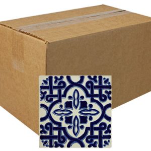 Marruecos Mini Talavera Tile - Box of 90