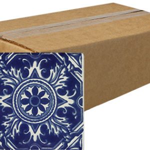 Medalla Azul Talavera Tile - Pack of 45