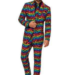 Men's OppoSuits Wild Rainbow Costume Suit