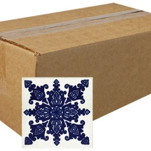 Nieve Azul Talavera Tile - Box of 360