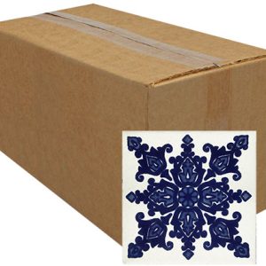 Nieve Azul Talavera Tile - Pack of 25