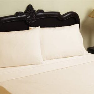 Organic Cotton Sheets & Pillow Set - Natural - Queen