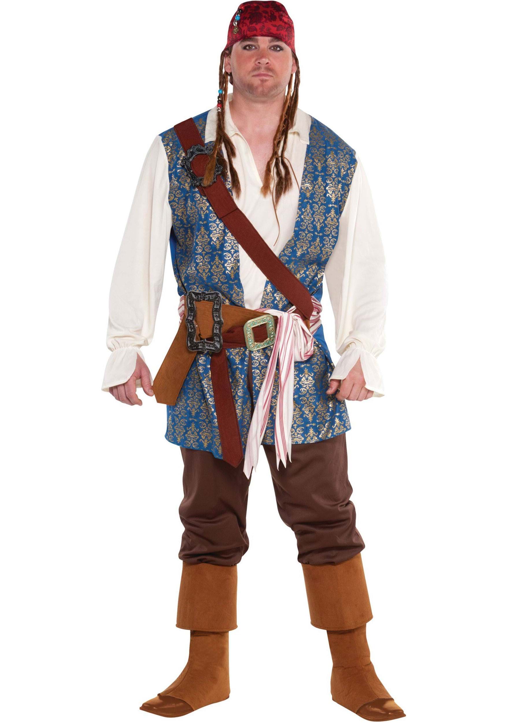 Plus Size Jack Sparrow Costume for Men