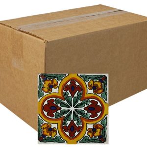 Primavera Hand-Painted Talavera Tiles (Box of 90)