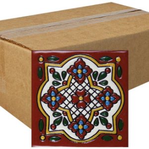 Relief Finish Talavera Tile - Box of 40