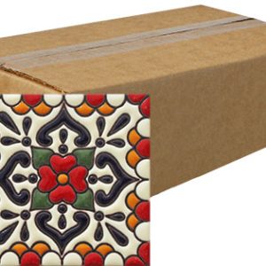 Relief Finish Talavera Tile - Pack of 45