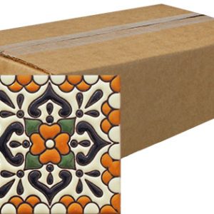 Relief Finish Talavera Tile - Pack of 45