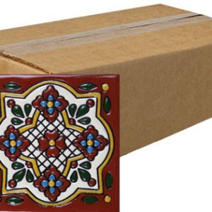 Relief Finish Talavera Tile - Pack of 45