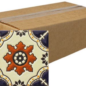 Relief Finish Talavera Tile - Pack of 45