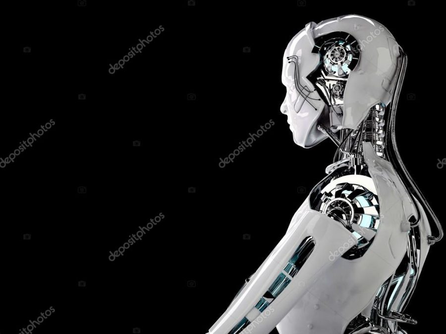 Robot android men