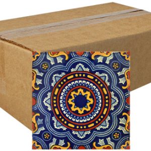 Royal Completo Hand-Painted Talavera Tiles (Box of 40)