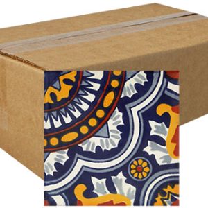 Royal Hand-Painted Talavera Tiles (Box of 40)