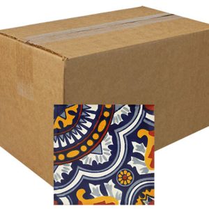 Royal Hand-Painted Talavera Tiles (Box of 90)