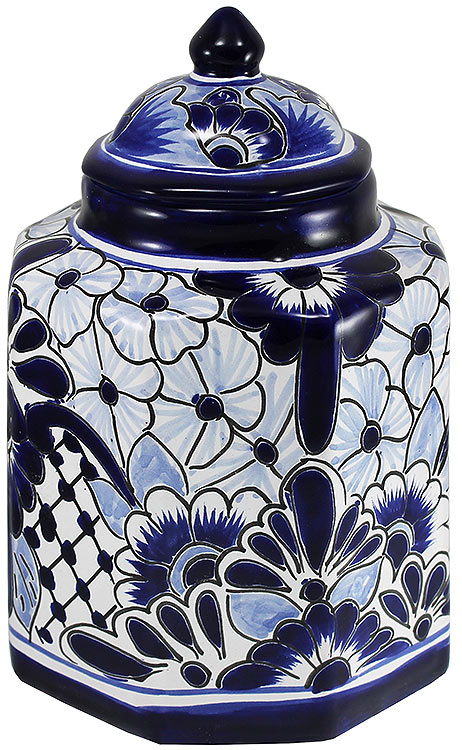 Small Talavera Kitchen Canister