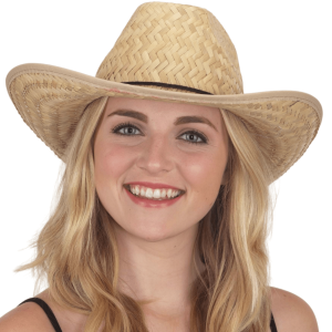 Straw Western Hat Accessory