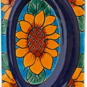 Talavera House Number 0:Blue Sunflowers