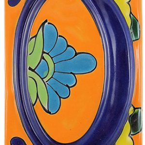 Talavera House Number 0:Orange Floral