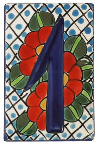 Talavera House Number 1:Red Blossoms