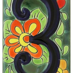 Talavera House Number 3:Spring Flowers
