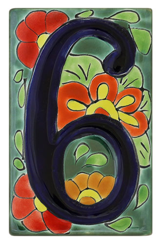 Talavera House Number 6:Spring Flowers